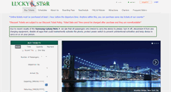 Desktop Screenshot of luckystarbus.com