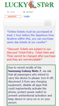 Mobile Screenshot of luckystarbus.com